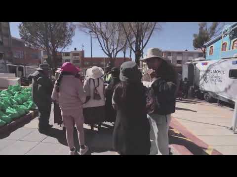CARAVANA DE LA HERMANDAD - LA PAZ    GRAN BRIGADA EN DESAGUADERO
