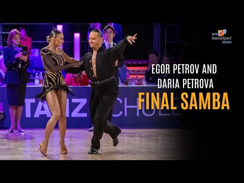 Egor Petrov and Daria Petrova | FINAL SAMBA | 2025 WDSF World Championship PD Latin – Leipzig