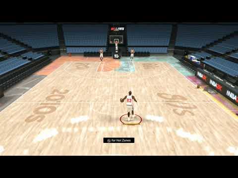 Nba 2k22 Michael Jordan free throw line dunk