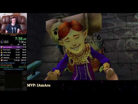 Majora's Mask 3D All Masks Speedrun in 2:12:03 (Former World Record)