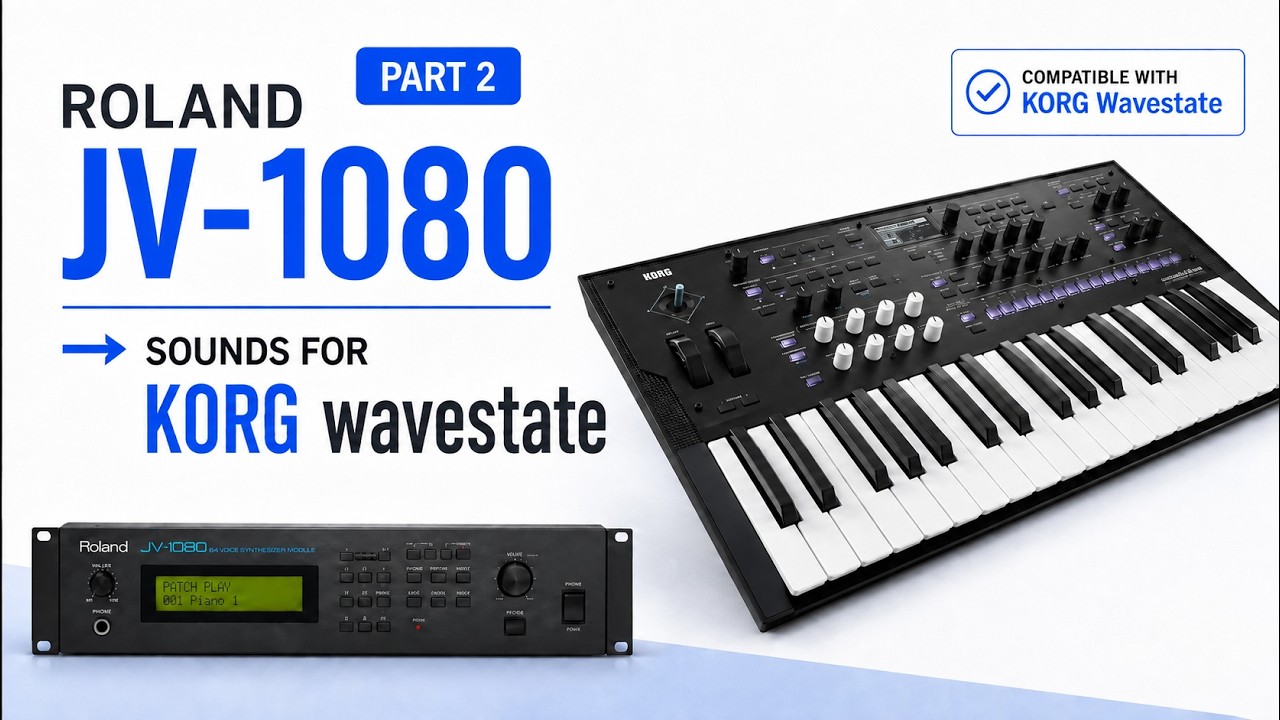 FPL068 - Vintage Synth JV Edition - Korg Wavestate ( 52 performances ) - Video Preview 2