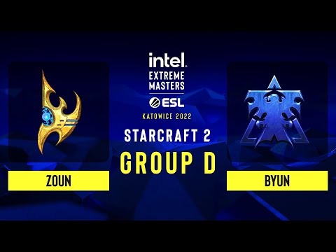 SC2 - Zoun vs ByuN - IEM Katowice 2022 - Group D