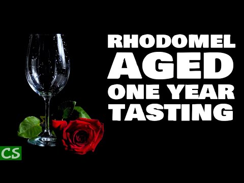 Rhodomel Aged One Year - Did it get any Better?