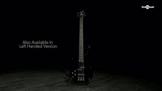 Video thumbnail for Chicago Bass Guitar by Gear4music, Black | Gear4music demo by Gear4music Guitars