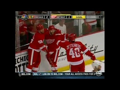 2009 Playoffs: Chi @ Det - Game 1 Highlights