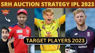 SRH Target Players and STRATEGY IPL 2023 Mini Auction | New Captain | IPL 2023 Auction Players List