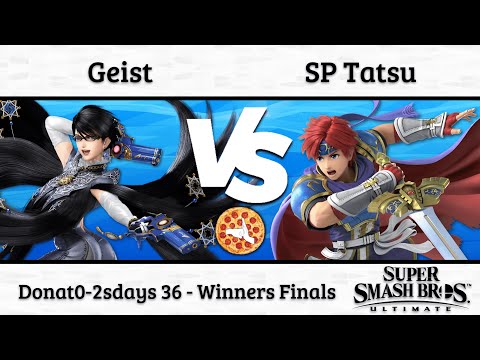 Donat0-2sdays 36: SP Tatsu (Roy, Snake) vs. Geist (Bayonetta) - Winners Finals