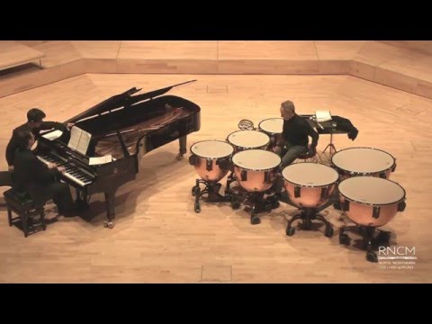 Bach Toccata and Fugue, BWV 565, arranged for timpani and piano by Randy Max