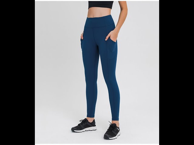 Vídeo relacionado con CRZ YOGA Mujer Butterluxe Ejercicio Capri Polainas con Bolsillos 53cm - Talle Alto Atlético Yoga Pantalones Negro 42