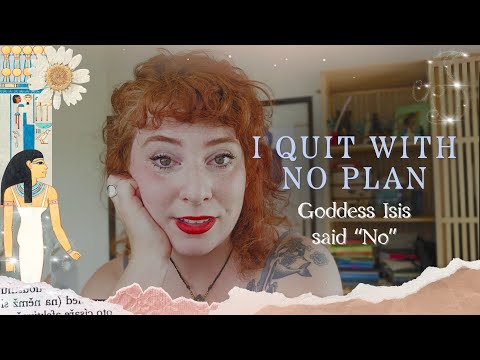 Renuncié a mi nuevo trabajo el primer día (y la diosa Isis me mostró por qué) | Historia de trans...