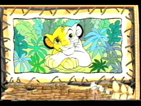 Disney's The Lion King Activity Center - Disney Interactive (1995) Promo (VHS Capture)