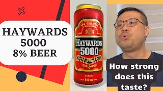 Haywards 5000 Beer Review: Bold Taste and Smooth Finish
