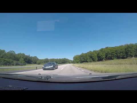 Hylses Blekingeturne - PUKAVIK (rondellen) - gamla E22 (väg 509) - MÖRRUM - 180608 - Mazda 3 - GoPro