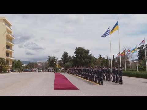 Ukraine's defence minister visits Greece