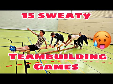 15 sweaty Teambuilding Games with benches// lustige kooperative Spiele mit Bänken