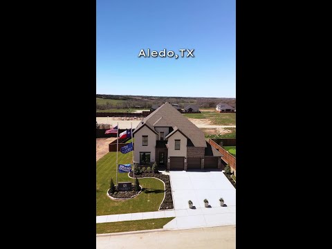 SPACIOUS + STUNNING HOMES IN ALEDO! #shorts #propertytour #newlisting
