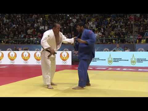 TANGRIEV ABDULLO ￼ UZB ABDURAKHMONOV MUKHAMADMUROD TJK ￼  Grand Prix Tashkent 2014  Round 1 +100