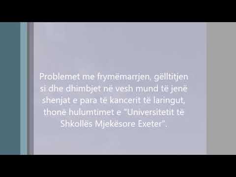Kujdes! Dhimbja e vazhdueshme e fytit mund të jetë shenjë e kancerit