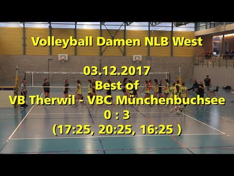 171203 VB Therwil - VBC Münchenbuchsee (Best Of)