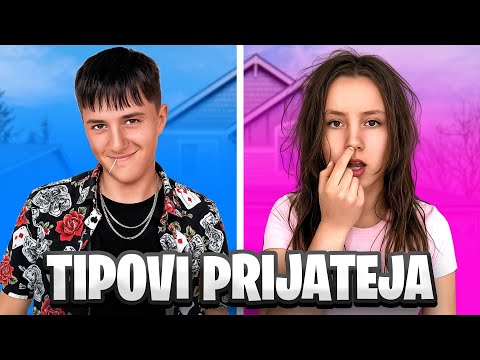 TIPOVI PRIJATELJA U DRUŠTVU 