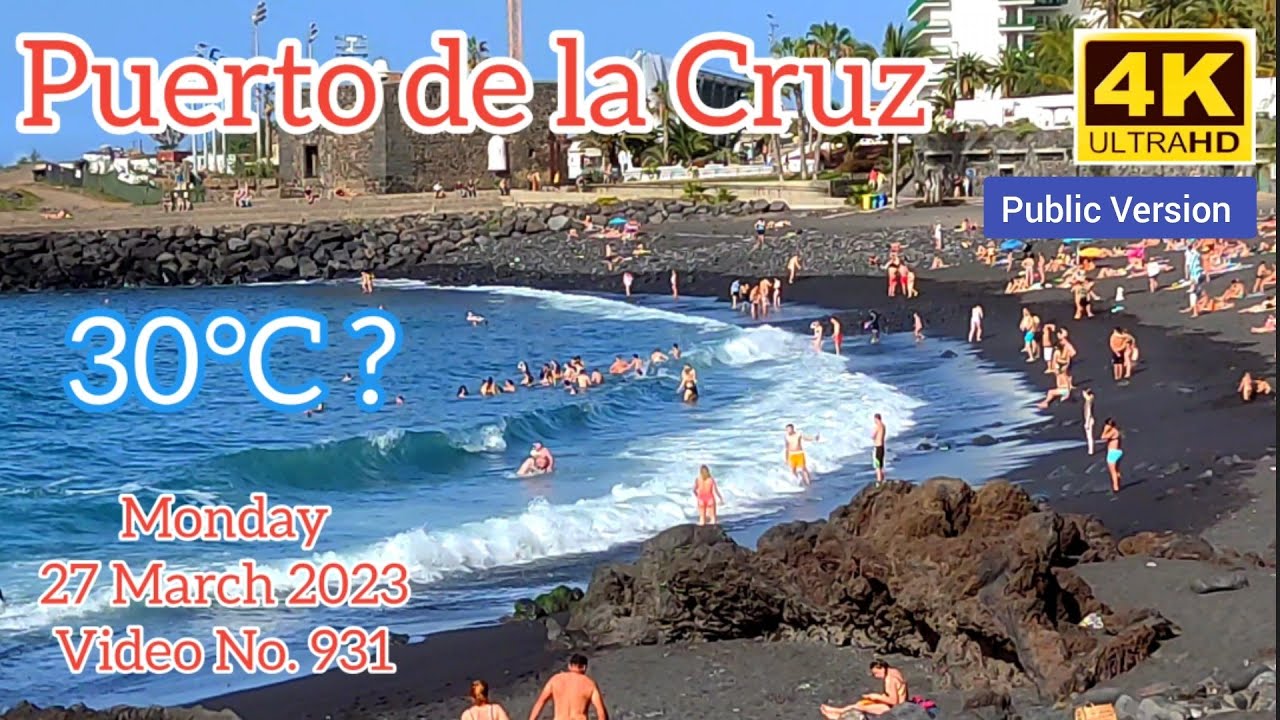 TENERIFE 🏝️ Puerto de la Cruz Canary Islands 27 March 2023 Teneriffa Kanarische Inseln Canarias