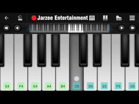 Aashiqui 2 theme Piano Tutorial on Mobile by Jarzee Entertainment
