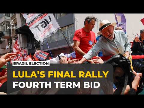 Lula fights for fourth term: Brazil’s president faces right-wing challenger