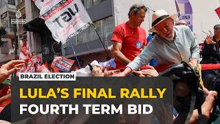 Lula fights for fourth term: Brazil’s president faces right-wing challenger