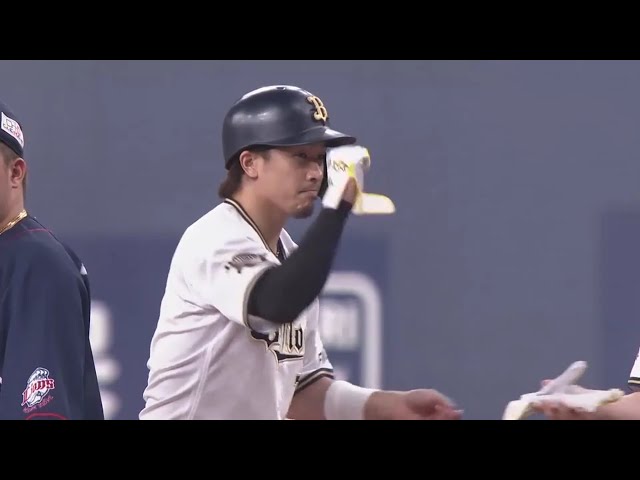 【1回裏】バファローズ・安達 三遊間を破るタイムリーヒットを放ち先制!! 2020/9/19 B-L