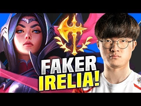 FAKER IS INSANE WITH IRELIA! - SKT T1 Faker Plays Irelia vs Zoe Mid! | Season 2020 KR SoloQ