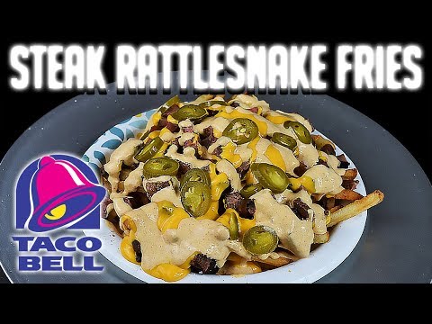 Taco Bell - New Steak Rattlesnake Fries DIY CopyCat Recipe