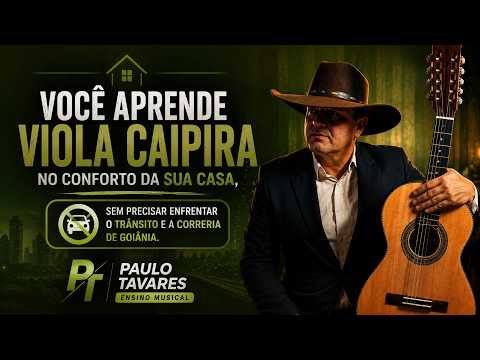 Conheça o Professor Paulo Tavares — Aulas de Viola Caipira em Domicílio