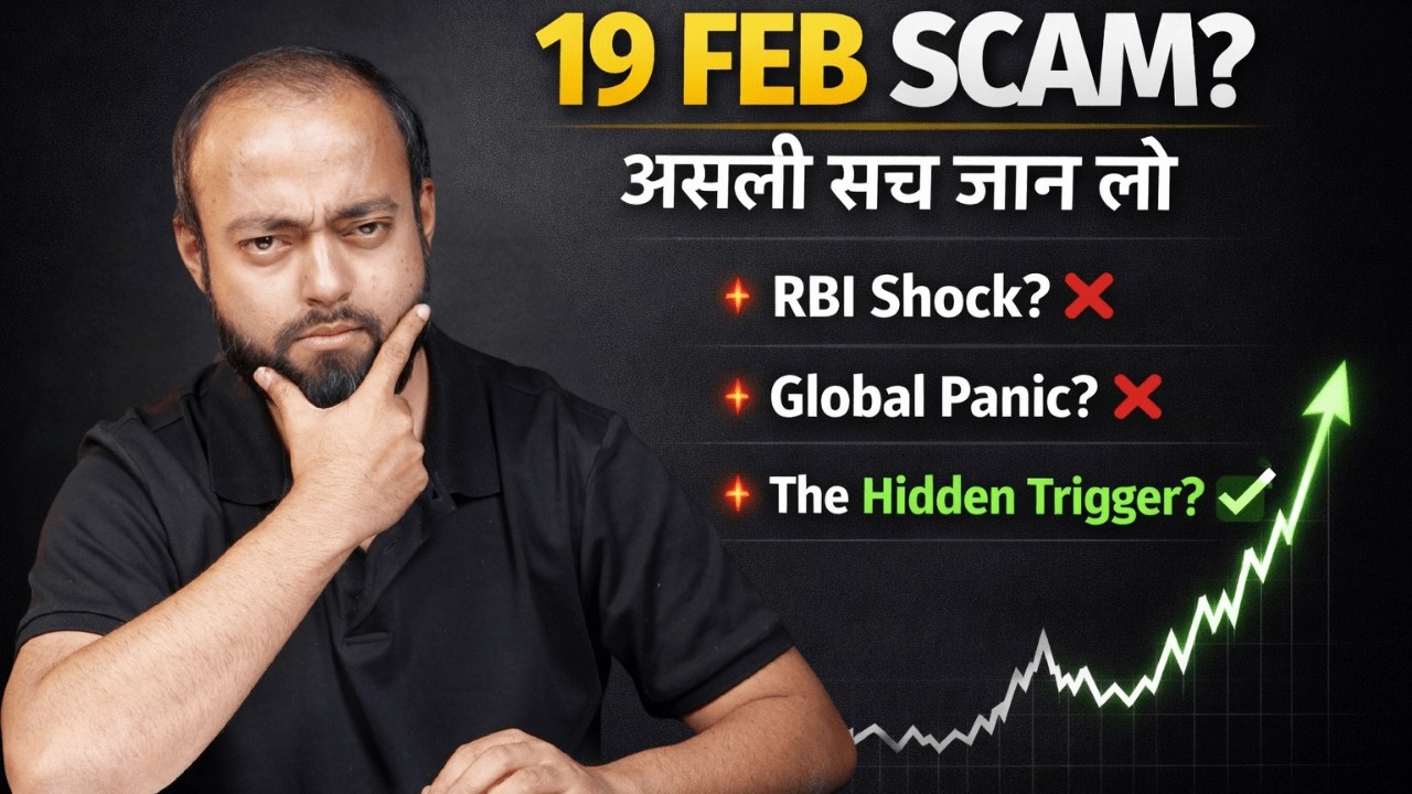Sensex crash : 19 Feb 2026: The Day Nifty Trapped Everyone
