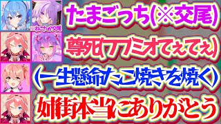 【星街家タコパ】星街家でミオしゃのライブを同時視聴しながらタコパした際の『ホロメン達の様子(姉街含む)』を話すルイ姉w【ホロライブ切り抜き/鷹嶺ルイ/星街すいせい/猫又おかゆ/常闇トワ/大神ミオ】