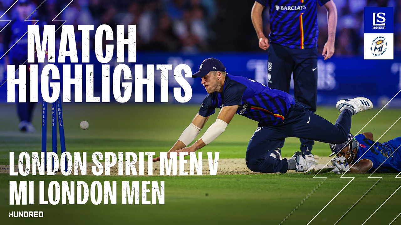 London Derby defeat for London Spirit Men in high-scoring game - hero