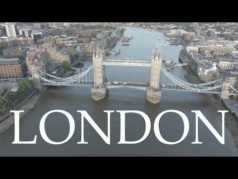 Drone Above London 4K