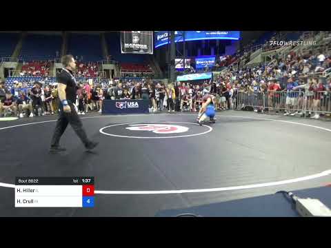 106 Lbs Quarterfinal - Harlee Hiller, Illinois Vs Heather Crull, Indiana 8d82