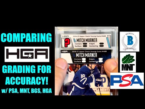TESTING HGA GRADING FOR ACCURACY! HGA vs PSA, BGS, MNT, and even their own cracked HGA slabs!