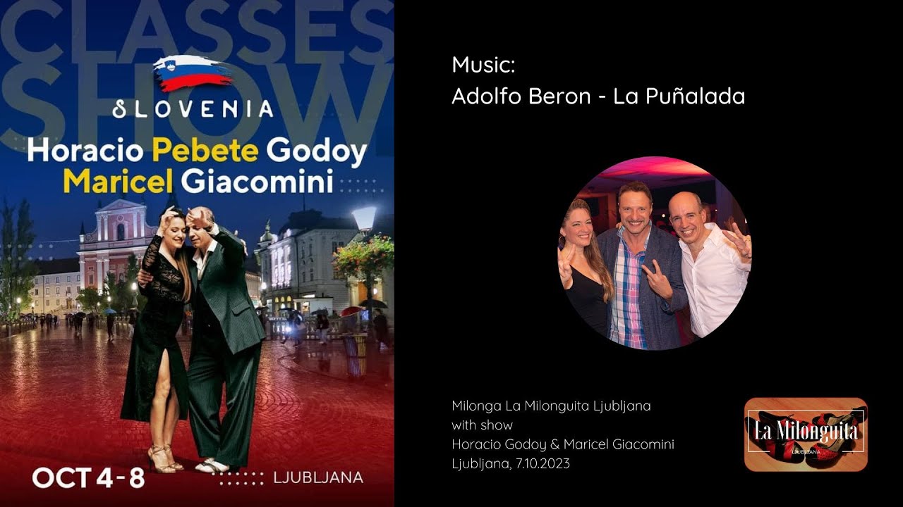Horacio Godoy & Maricel Giacomini @ Ljubljana 2023 (3/5) - Tango DJ Alenka