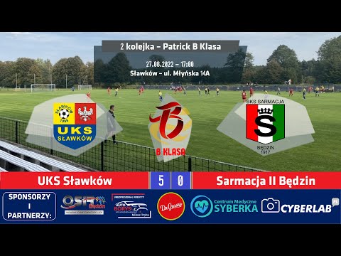 Patrick B Klasa: UKS Sławków 5:0 (2:0) Sarmacja II Będzin