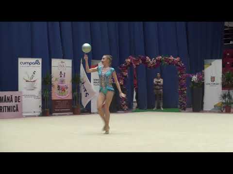 Laura Anitei CSS Unirea Iasi Ball Juniors Rhythmic Romania Cup 2019