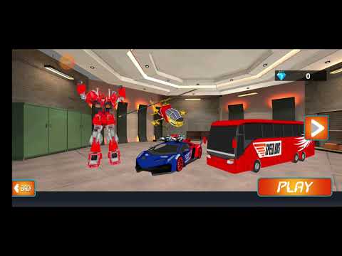 Car Robot Bus Transform Helicopter Gunship Wars 3D ||Android Game Play || Walkthrough Part=1