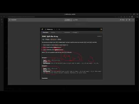 Leetcode 3046 Split The Array Java