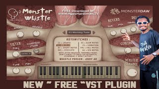 Monster Whistle FREE VST Plugin Review And Demo #2024 #freevst #whistle