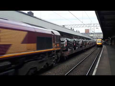 66059 works 6X77 Dagenham - Mossend through Nuneaton. 24/05/19.