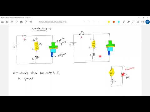 Mutual inductance applications & spark plug