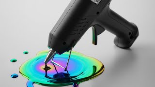 LEVEL UP your CRAFTS with this COLOR SHIFT HOT GLUE HACK!