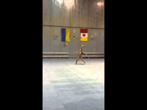 Алина Мышаева показательно выступление