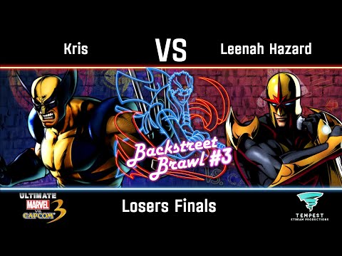 Kris vs Leenah Hazard - UMvC3 Losers Finals - Backstreet Brawl #3