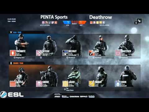 ESL EU Go4R6 (PC) #6 PENTA Sports vs Deathrow